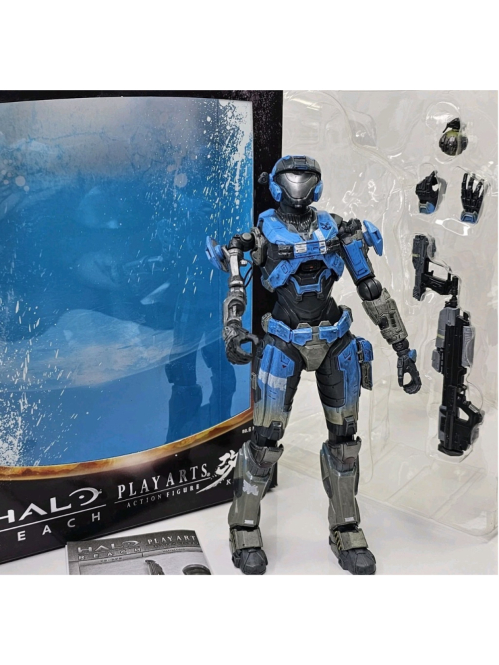 HALO REACH No.6 Kat PLAY ARTS Action Figure Model Toy